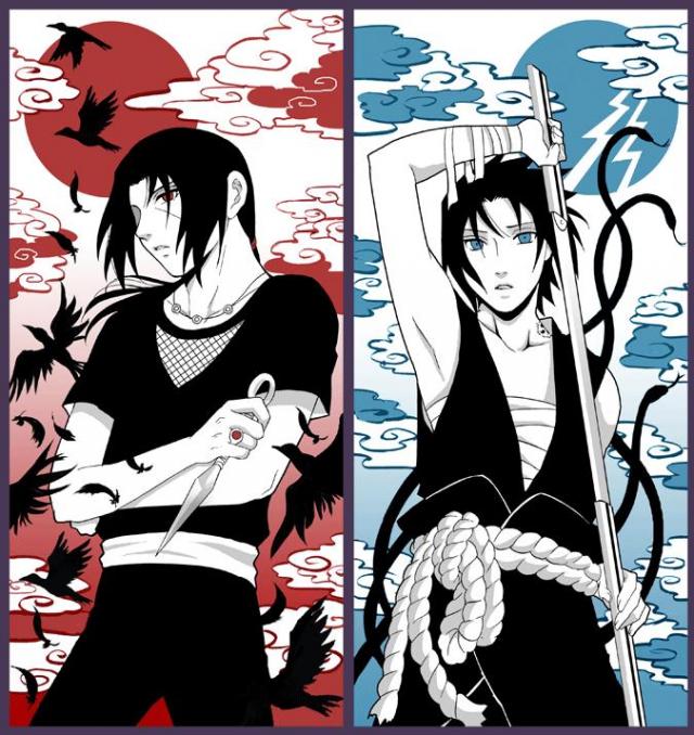 Sasuke and Itachi, The Traitor and The Hero 